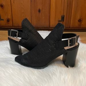 NY&C Women Slingback Heels In Black Size 9